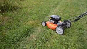 Husqvarna R 53 - мульчирование