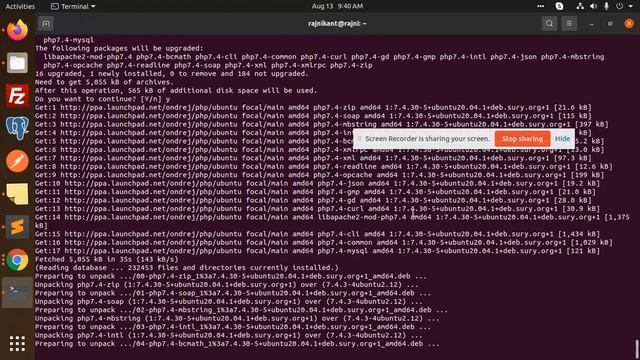 The mysqli extension is missing. Please check your PHP configuration. See our documentation for mor