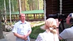 Елена Чавчавадзе ведет съемки фильма "Цареубийство. Следствие длиною в век"