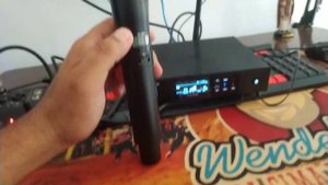 Microfone shure qlxd4 teste