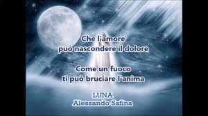KARAOKE - LUNA - ALESSANDRO SAFINA