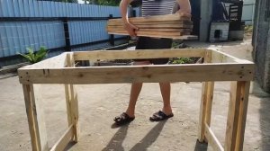 Как сделать стол из поддонов