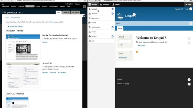 13. About Drupal 8's administrative style guide