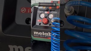 Аккумуляторный компрессор metabo power 160-5 18 ltx bl of