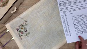 Вышивальные старты №2 - Залив Гумбольдта, сэмплер Inspiration Rosewood manor, Риолис