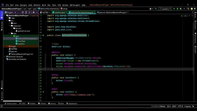 Selenium'da JUnit Framework ve Annotations | Selenium04-JUnit-Annotations смотреть онлайн