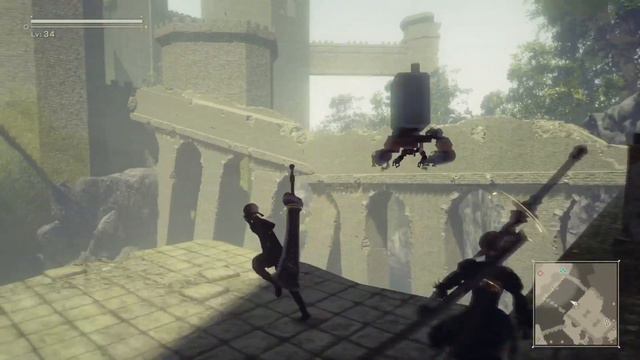 9S Campaign Story pt 5 | Nier: Automata BECOME AS GODS Edition смотреть онлайн