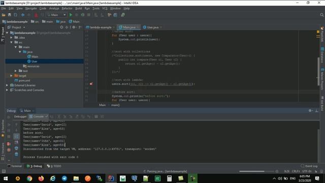 java 8 lambda example смотреть онлайн