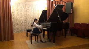 И.С.БАХ Бурре + "Блюз" Исп. Погорелова Полина ДМШ г. Дзержинский