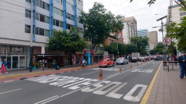 Lima City Walking Tour / Larco Avenue / Miraflores District 【LIMA PERU 4K ??】 смотреть онлайн