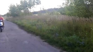 Обкатка скутера.