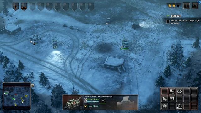 Sudden Strike 4 - Finland Winter Storm - Finnish Campaign - Mission 2 - Mannerheim Line - Part 2/2 смотреть онлайн