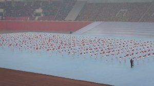 Ушу Шаолинь фестиваль Тайчи Веер 56 форма / TaiChi Fan 56 form  Shaolin  Wushu Festival 2012