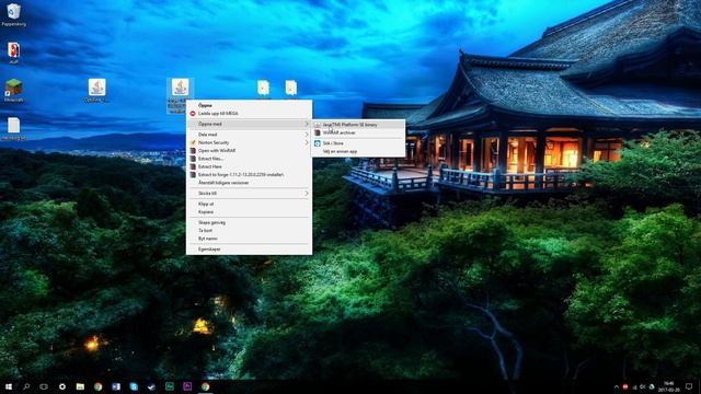 INSTALL OPTIFINE WITH FORGE - Minecraft 1.13 - Windows 10 смотреть онлайн