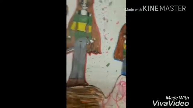 Обзор на мою тетрадь для рисования))!!! смотреть онлайн