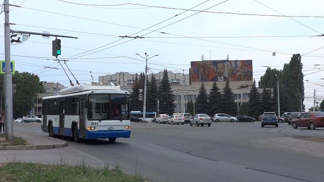 электротранспорт городов россии. уфимский троллейбус .лето 2022 август