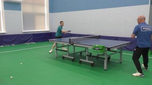 Игровая разминка  в настольном теннисе.