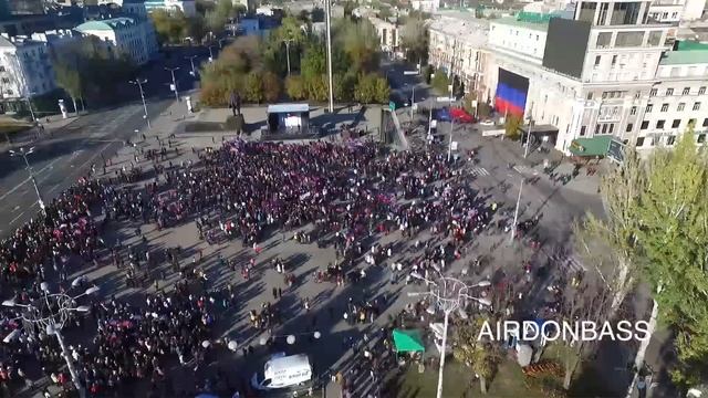 Донецк день флага ДНР 2016 год смотреть онлайн
