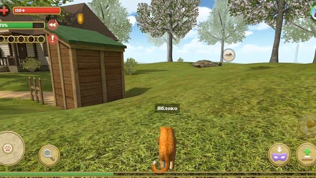 Играю в новую игру симулятор Кошки