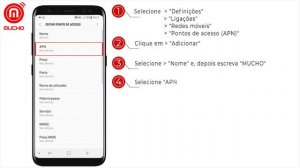(ANDROID) Como posso configurar a Internet no MUCHO?