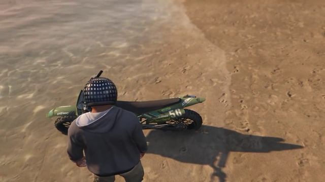 GTA 5 - Разрушители Мифов [Снимает ли ФРАНКЛИН шлем в воде?] ЧАСТЬ #147 смотреть онлайн