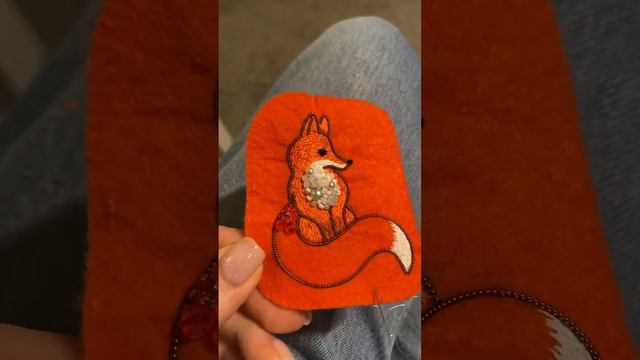 #handmade #brooches #брошиизбисера #tutorial #handmade #fox #лиса #брошьлиса #вышивка #топ смотреть онлайн