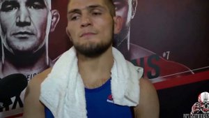 Интервью Хабиба Нурмагомедова перед UFC on FOX 19