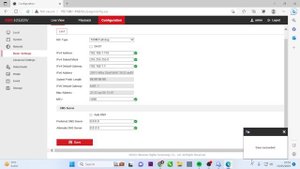 How To Configure Hikvision DVR Static IP Settings Through Web Interface