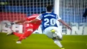 Bale scores real madrid vs real sociedad 3~1