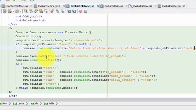 Aula 32 - Interface de cadastro de telefone (parte 3) смотреть онлайн