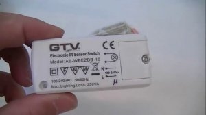 Датчик движения для включения света в шкафу