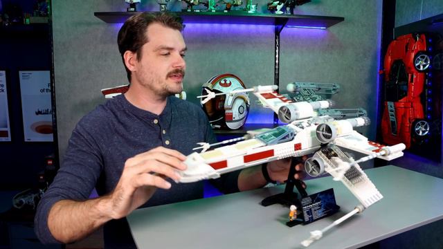LEGO Star Wars UCS X-Wing Starfighter Review - Looks Great, Feels Fragile смотреть онлайн