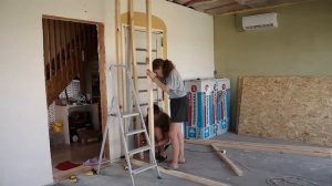 НАЧИНАЕМ РЕМОНТ! Межкомнатная перегородка СВОИМИ РУКАМИ - просто и легко! #ремонтсвоимируками