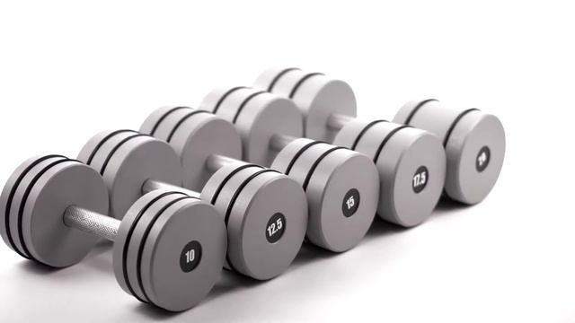 Гантельный ряд Perto Grey | Обзор 360° | TM Perto | Ganteli.shop смотреть онлайн