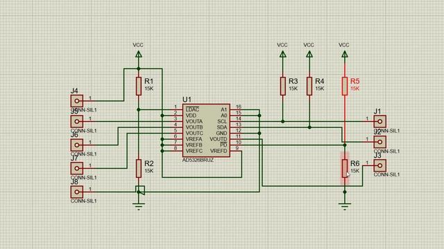 AD5326 12битный ЦАП проверка в железе макрос смотреть онлайн