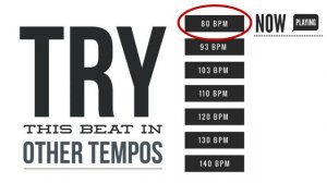 Rock Drum Track 80 BPM  ★ Full Song Backing Track ★ (Drum Beat 113)