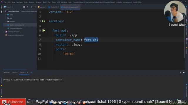 Getting started with Fast API  Python #3 Docker + load balancing