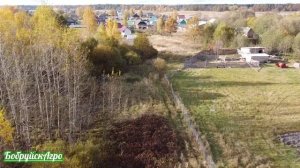 Сенокосим в октябре. МТЗ 320 и Lisicki 1.65