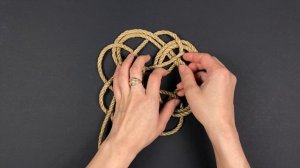 Подставка под горячее из джута | Джутовая подставка своими руками