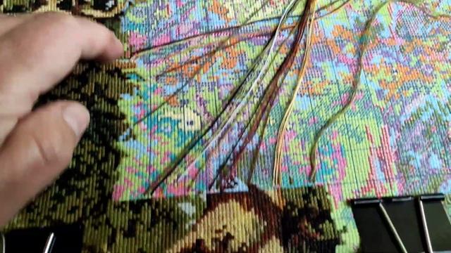 24 - 25 недели с вышивкой. Продвижения по четырëм процессам. смотреть онлайн