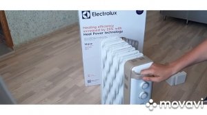 Распаковка - Масляный радиатор Electrolux EOH/M-9209