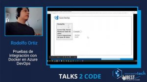 #talks2code 20.06 - Pruebas de integracion con Docker en Azure DevOps