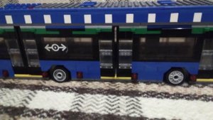 LEGO МОСКОВСКИЙ ТРАНСПОРТ #6 ЭЛЕКТРОБУС ЛИАЗ 6274 (#198)