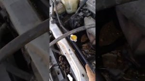 Тойота карина е.очистка радиятор печка.не снимая