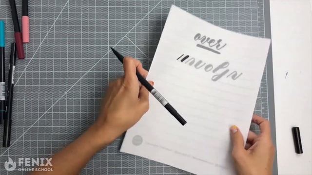 САМОЕ ПОЛНОЕ РУКОВОДСТВО. КАЛЛИГРАФИЯ ДЛЯ ЛЕВШЕЙ. Брашпен, широкое перо, острое перо.