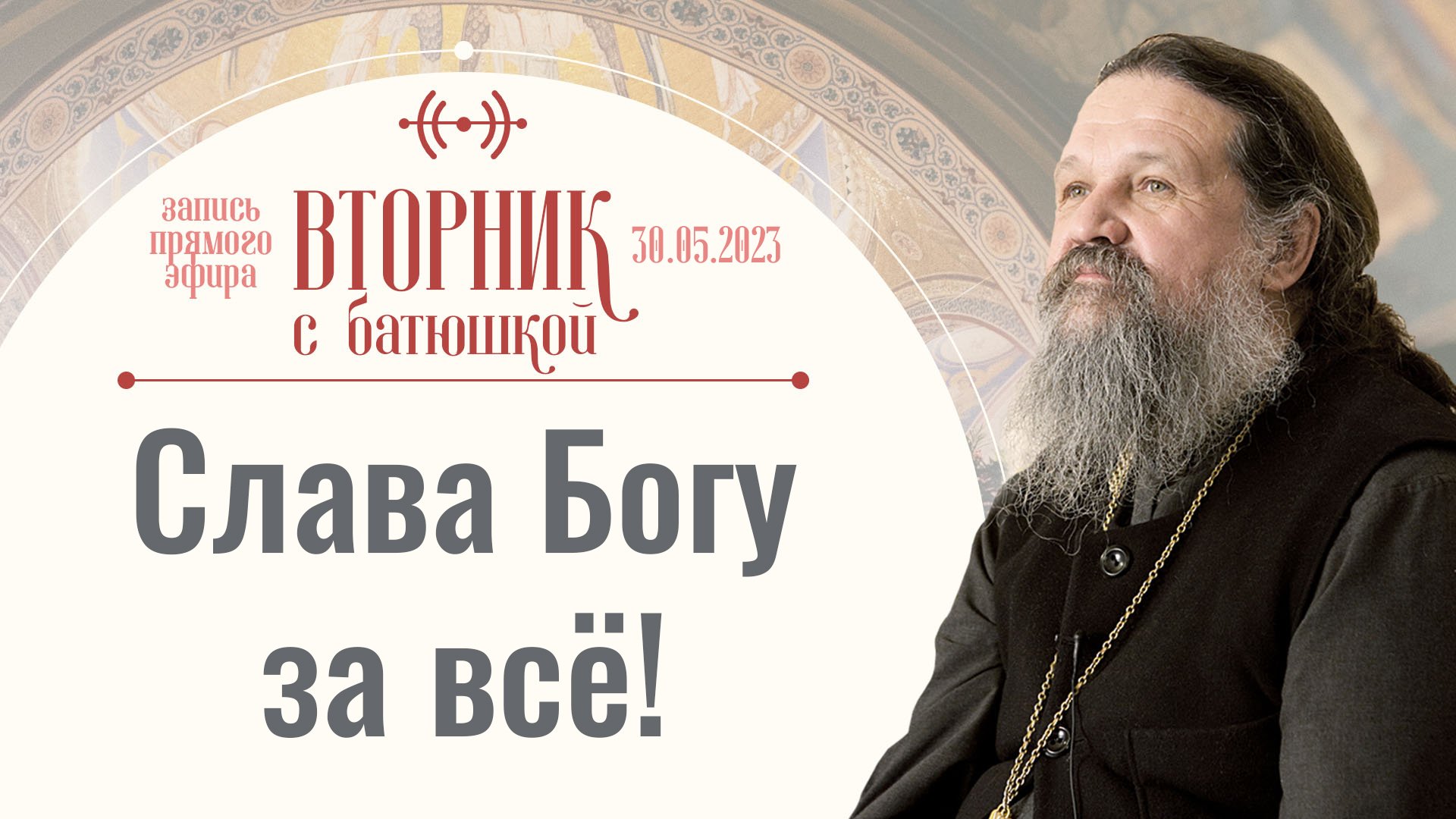 Кажется, что мир - огромная больница. Вторник с батюшкой. Беседа с о. Андреем Лемешонком 30 мая 2023