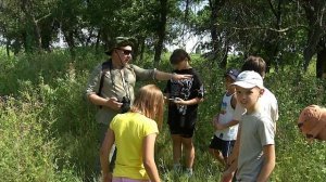 В Астрахани начал работу Детский экологический палаточный лагерь