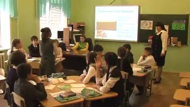 Урок татарского языка в русской группе, 5-класс смотреть онлайн