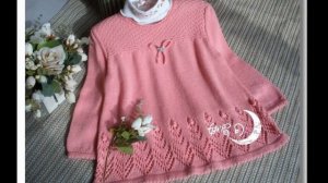 Вязание Детских Платьев Спицами - модели 2019 / Knitting Children's Dresses with Knitting Needles