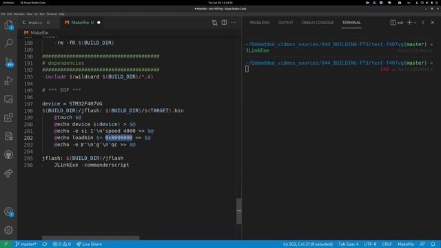 Прошивка STM32 с загрузчиком ST-LINk JLINK и UART